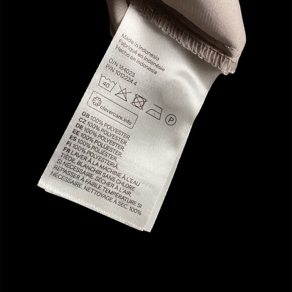 H&M Satin look blouse/tunic Size M - Picture 7 of 7